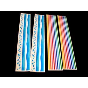 Mrs. Grossman's Stickers 8 Strips "Water &Primary Lines" Stickers